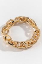 Francesca's Karen Chain Link Stretch Bracelet - Gold