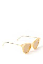 Francesca's Splash Sunglasses - Yellow