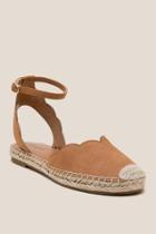 Francesca Inchess Indigo Rd Irodilan Scalloped Espadrille - Brown