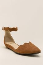 Cl By Laundry - Studio Scalloped D'orsay Flat - Cognac