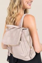 Francesca's Kendall Classic Backpack - Rose
