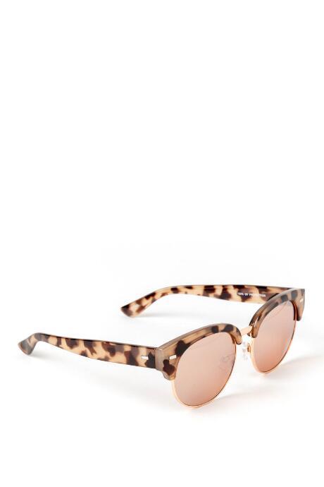Francesca's Anna Tort Sunglasses - Tortoise