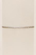 Francesca's Alia Delicate Sequin And Thread Choker - Silver