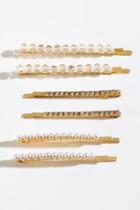 Francesca's Janice Pearl Bobby Pins - Ivory