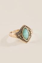 Francesca's Betsy Jade Boho Ring - Jade