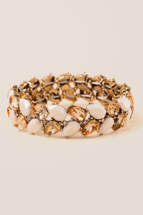 Francesca's Janine Marquis Stretch Bracelet - Multi