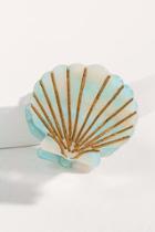 Francesca Inchess Mint Seashell Claw Clip - Mint