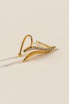 Francesca's Conway Earring Cuff - Crystal