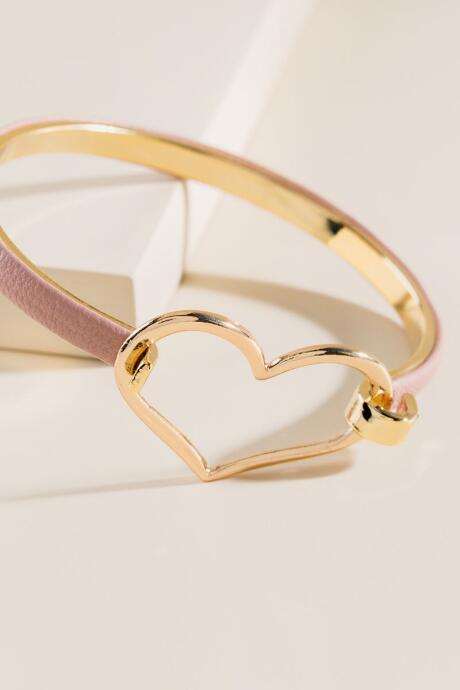 Francesca's Eleanor Heart Bracelet - Teal
