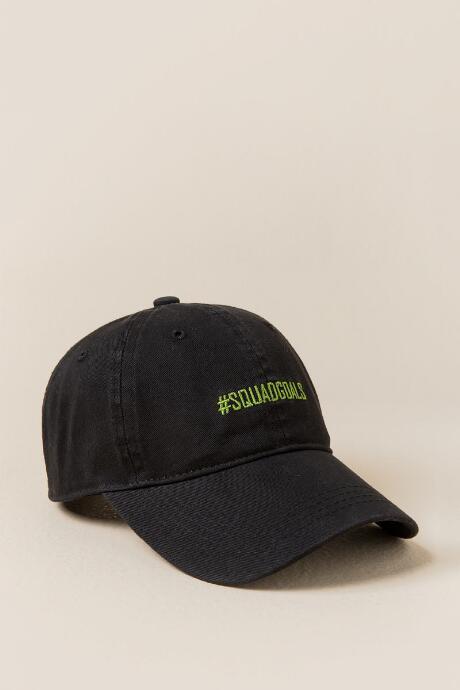 Francesca's Squadgoals Baseball Cap - Black