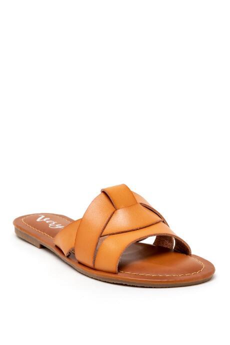 Very G Yara Strapped Slide - Nude