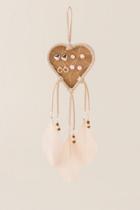 Francesca Inchess Heart Dreamcatcher Stud Set - Rose/gold
