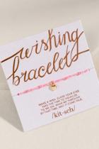 Francesca Inchess Kitsch Wishing Bracelet - Mauve