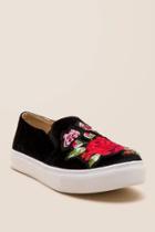 Dirty Laundry Jiana Embroidered Sneaker - Black