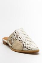 Report Irina Pointed Toe Slides - Natural