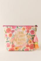Francescas Happy Today Cosmetic Pouch - Pink