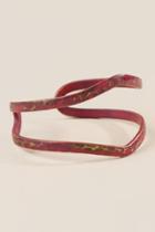 Francesca's Raelynn Patina Cuff In Red - Red