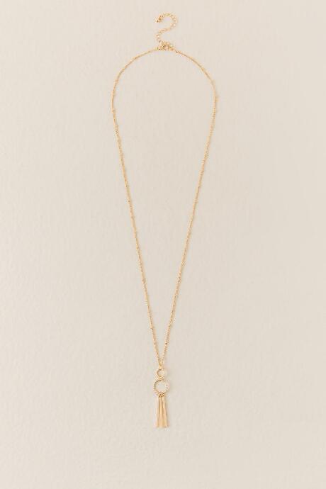 Francesca's Tulane Delicate Pendant - Gold