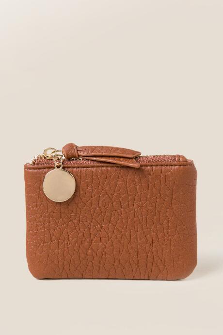 Francesca's Anya Coin Pouch In Tan - Tan