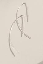 Francesca's Samantha Wire Threader Earrings - Silver