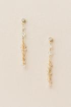 Francesca's Curated Collection Linear Earring In Gold - Gold
