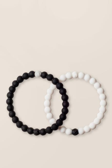 Francesca's Black & White Lokai - Black/white