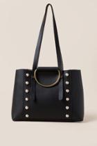 Francesca's Jillian Pearl Mini Tote - Black