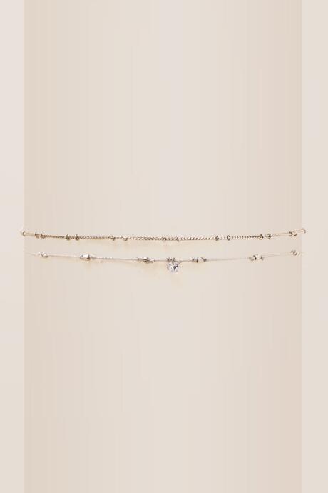 Francesca's Judith Choker Necklace - Silver