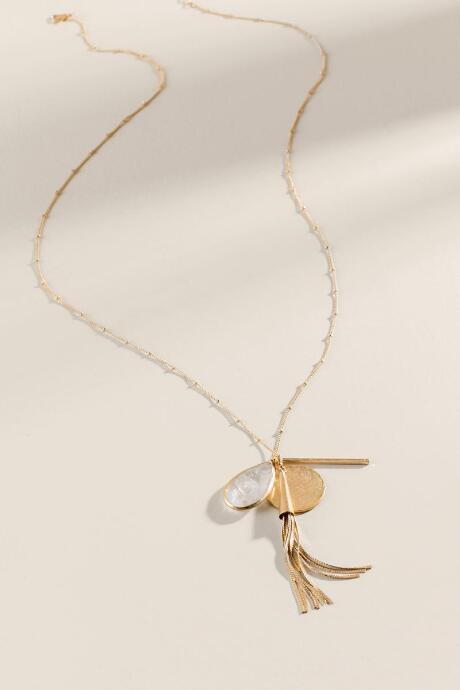 Francesca's Vivian Cluster Pendant - Clear