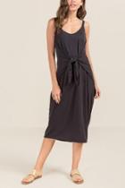 Francesca Inchess Naomi Midi Swim Cover-up - Black