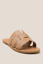Francesca Inchess Telly H Band Slide Sandal - Tan