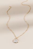 Francesca's Madison Pearl Pendant Necklace - Pearl