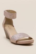 Cl By Laundry Metallic Wedge - Rose/gold