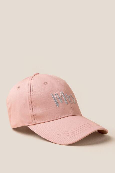 Francesca's Mrs. Baseball Hat - Blush