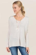 Blue Rain Asher Dolman Sleeve Sweater - Heather Oat