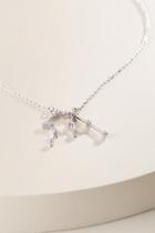 Francesca's Aquarius Constellation Pendant Necklace - Silver