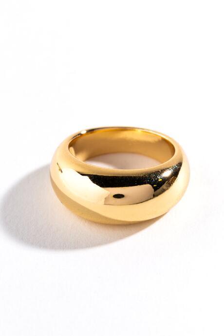Francesca's Alanna Statement Band - Gold