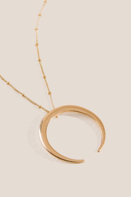Francesca's Erin Metal Horn Pendant - Gold