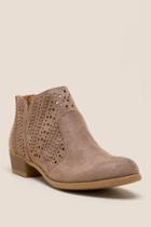 Indigo Rd Casey Chop Out Ankle Boot - Taupe