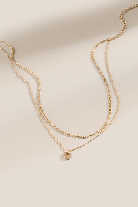 Francesca's Nina Delicate Layered Choker - Gold