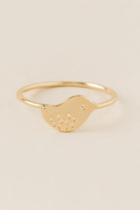 Francesca's Katarina Dainty Bird Ring - Gold