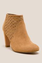 Francesca Inchess Judson Dress Ankle Boot - Tan