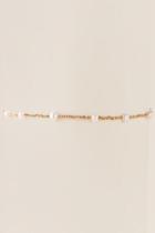 Francesca's Regan Freshwater Pearl Beaded Choker - Pearl