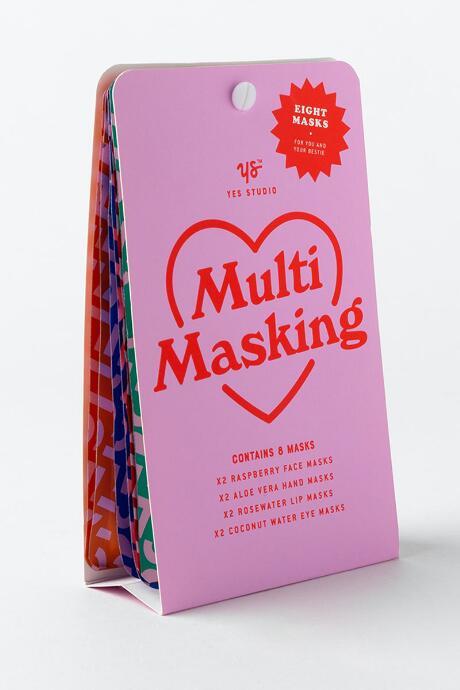 Francesca's Multi Masking Sheet Mask Set - Pink