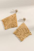 Francesca's Andrea Metal Drop Earrings - Gold