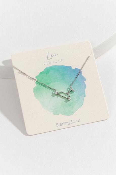Francesca's Leo Constellation Necklace - Silver