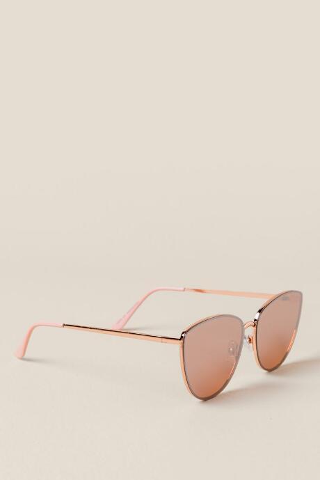 Francesca Inchess Ryleigh Cat Eye Sunglasses - Rose/gold