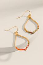 Francesca's Aria Thread Wrap Moroccan Earrings - Multi