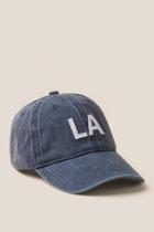 Francesca's Los Angeles Baseball Hat - Navy