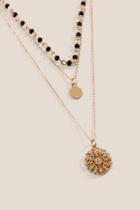 Francesca's Mikayla Layered Necklace - Ivory